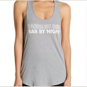 Z by Zella Grey Barre Work Out Tank Top